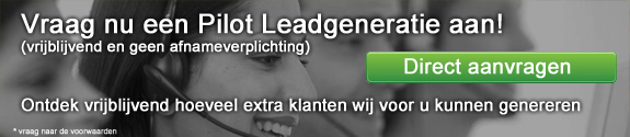Leadgeneartie Pilot Vrijblijvend